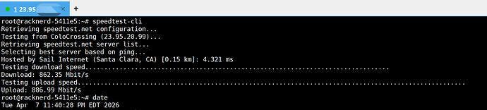 speedtest-cli