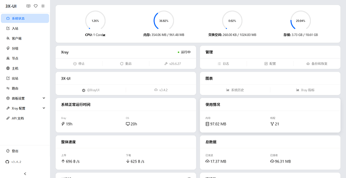 3XUI登录成功